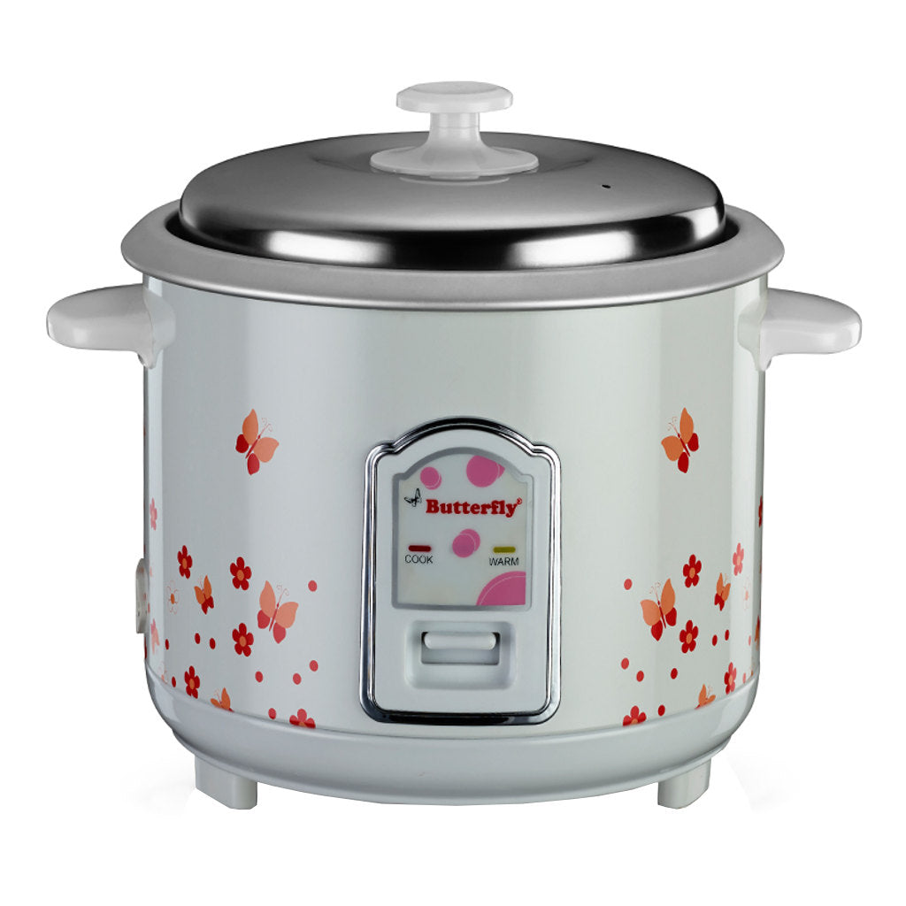 Buy Butterfly Blossom Electric Rice Cooker White Online
