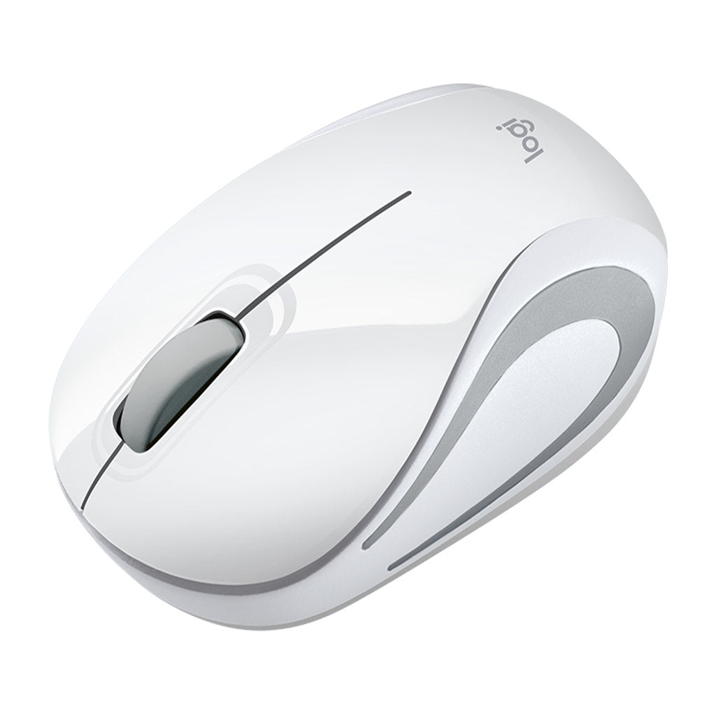 Logitech M187 Ultra Portable Wireless Mouse White