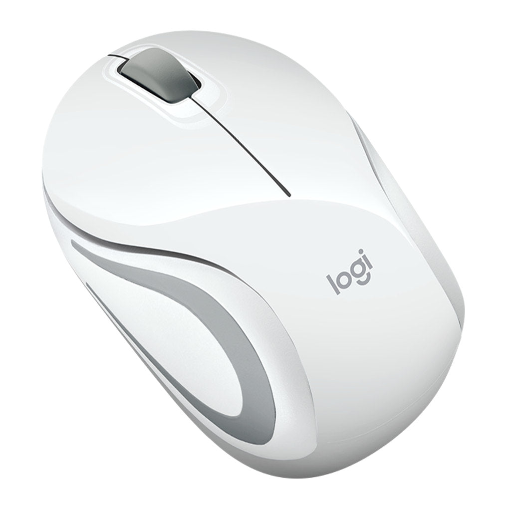 Logitech M187 Ultra Portable Wireless Mouse White