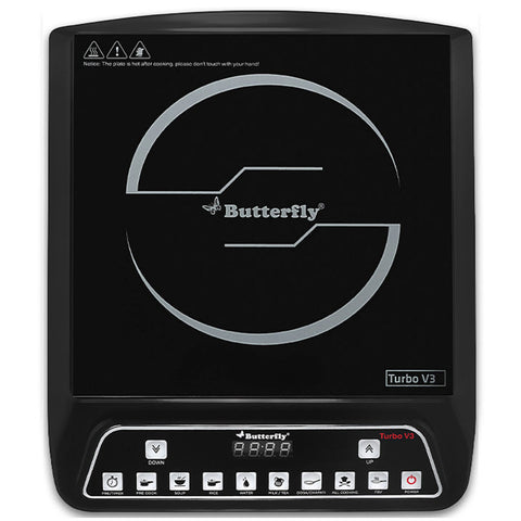 Butterfly Turbo V3 Induction Cooktop 1800W Black 