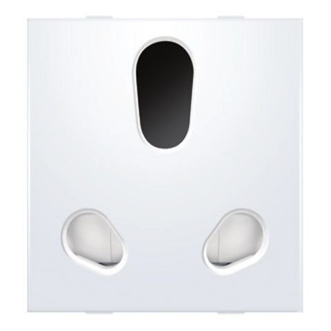 Anchor Ziva Twin Socket 6/16A 2Module White 68205 