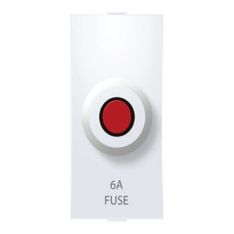 Anchor Ziva Overload Protection Manual Resettable Fuse 6A 1Module 68508 