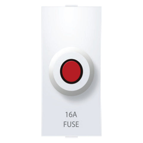 Anchor Ziva Overload Protection Manual Resettable Fuse 16A 1Module 68509 