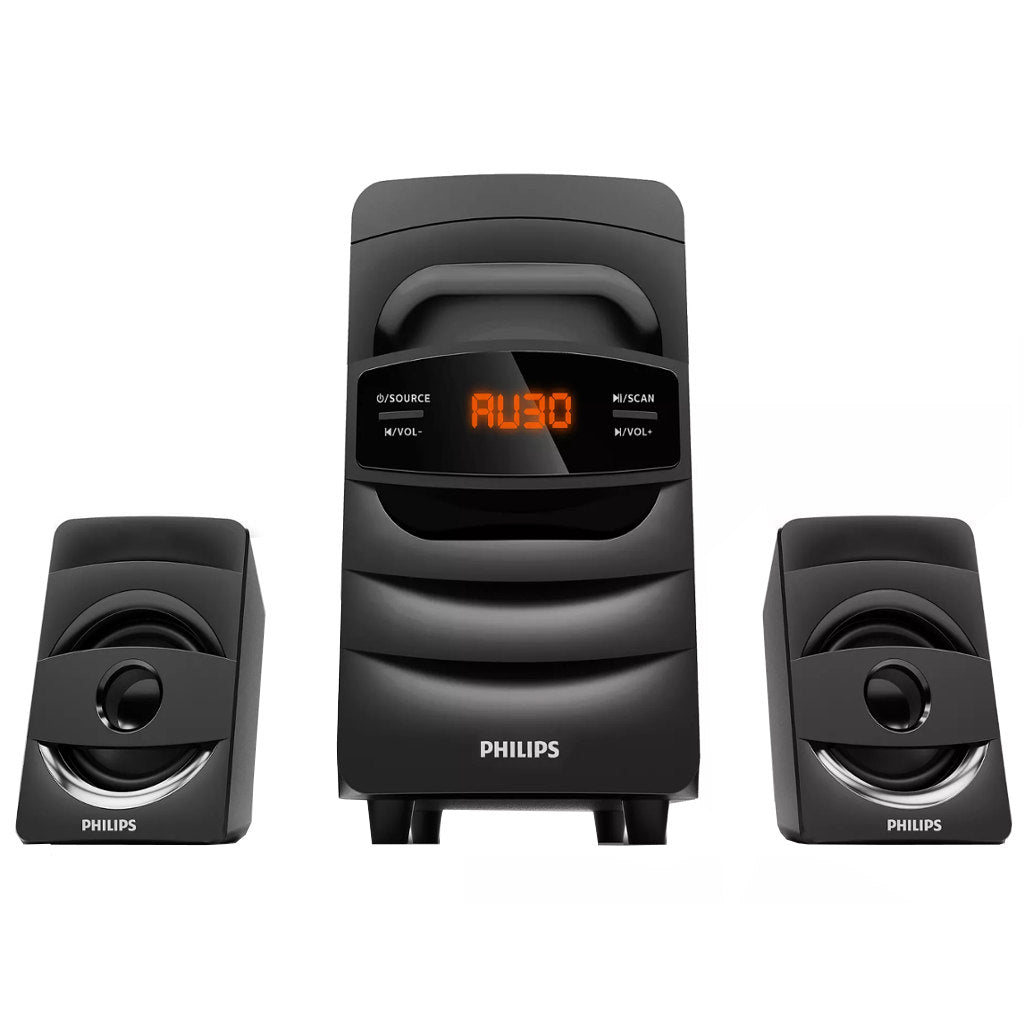 Philips 2.1 Multimedia Speakers With USB/FM/Bluetooth MMS2625B