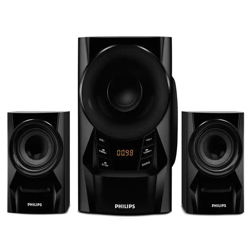 Philips 2.1 Multimedia Speakers With USB/FM/Bluetooth MMS6080B 