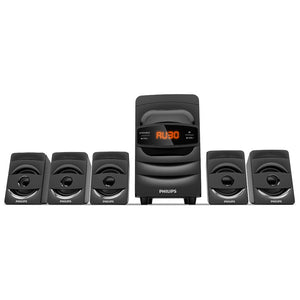 Philips 5.1 Multimedia Speakers With USB/Bluetooth SPA5128B 