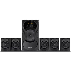 Philips 5.1 Multimedia Speakers With USB/Bluetooth SPA5162B 