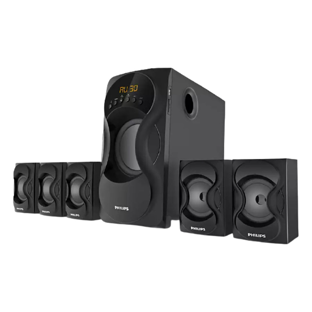 Philips 5.1 Multimedia Speakers With USB/Bluetooth SPA5162B