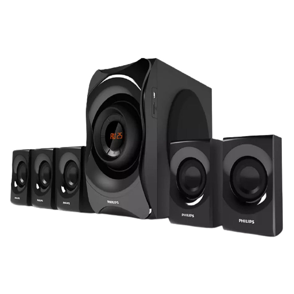 Philips 5.1 Multimedia Speakers With USB/Bluetooth SPA8000B