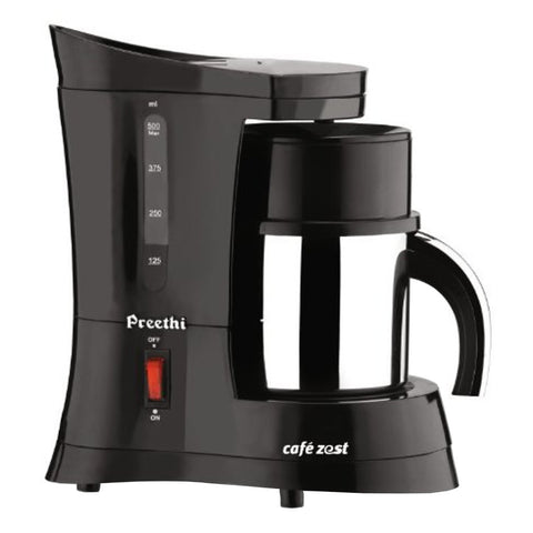 Preethi Cafe Zest Filter Coffee Maker Black CM210 