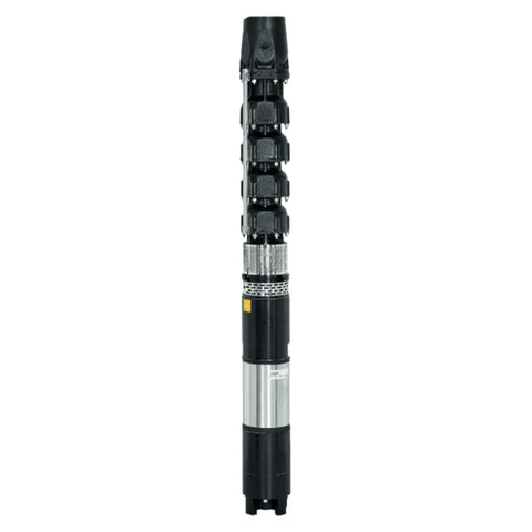Kirloskar Borewell Submersible Pump Water Cooled Copper Rotor 3Phase 6Inch 5HP KS6D-0505 
