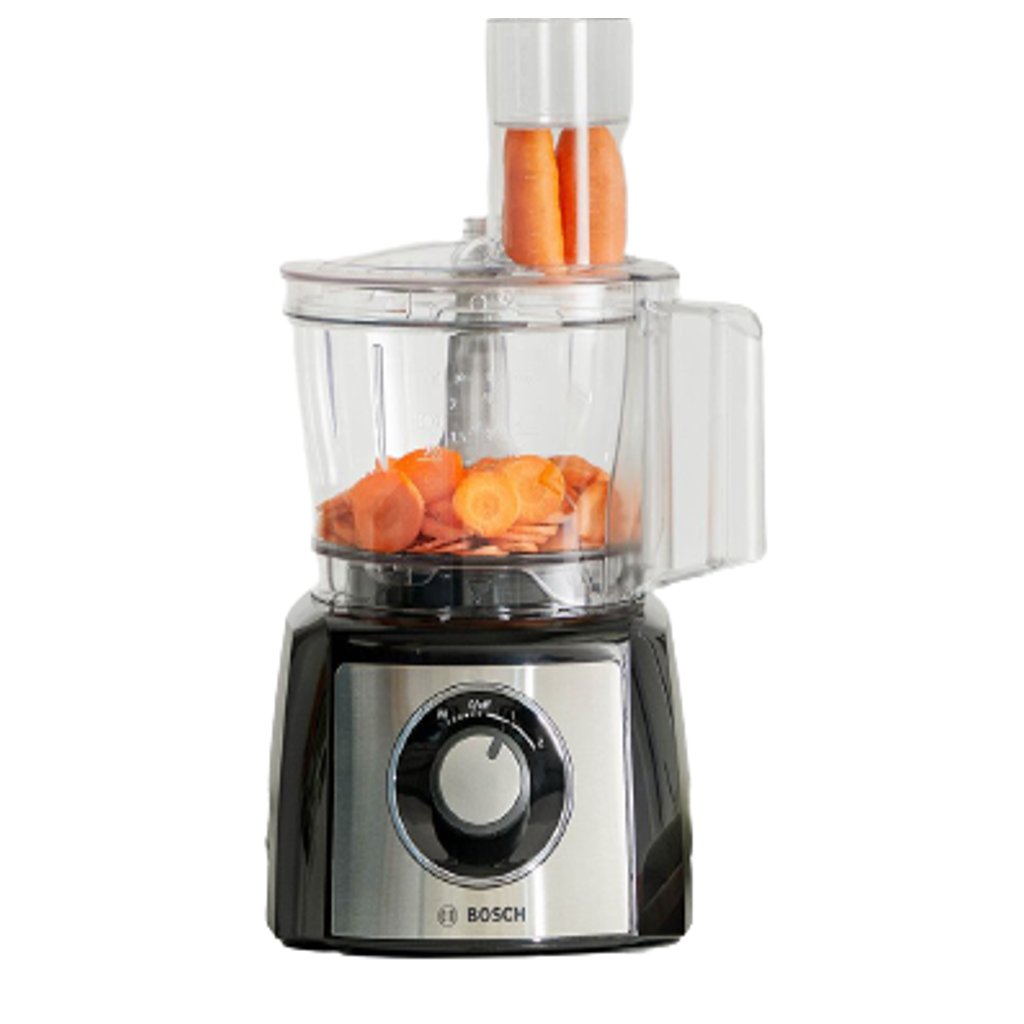 Bosch MultiTalent 3 Food Processor 800W Black Brushed Stainless Steel MCM3501M