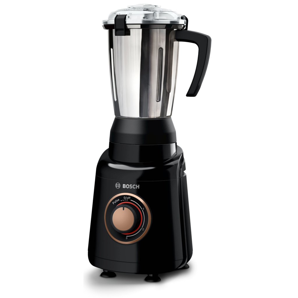 Bosch TrueMixx Radiance 4 Jars Mixer Grinder 600W Black MGM4341BIN