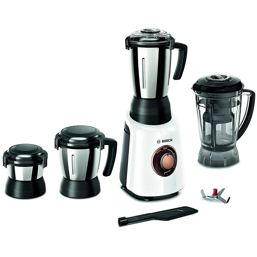 Bosch TrueMixx Bold 4 Jars Mixer Grinder 750W Black MGM6641WIN 
