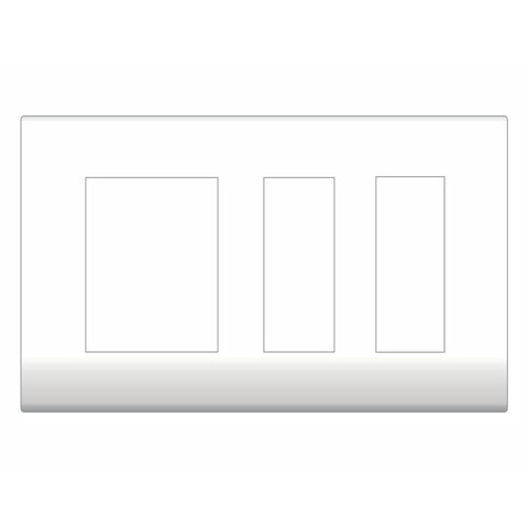 Lisha Cover Plate 16A 5X1 White 4103 