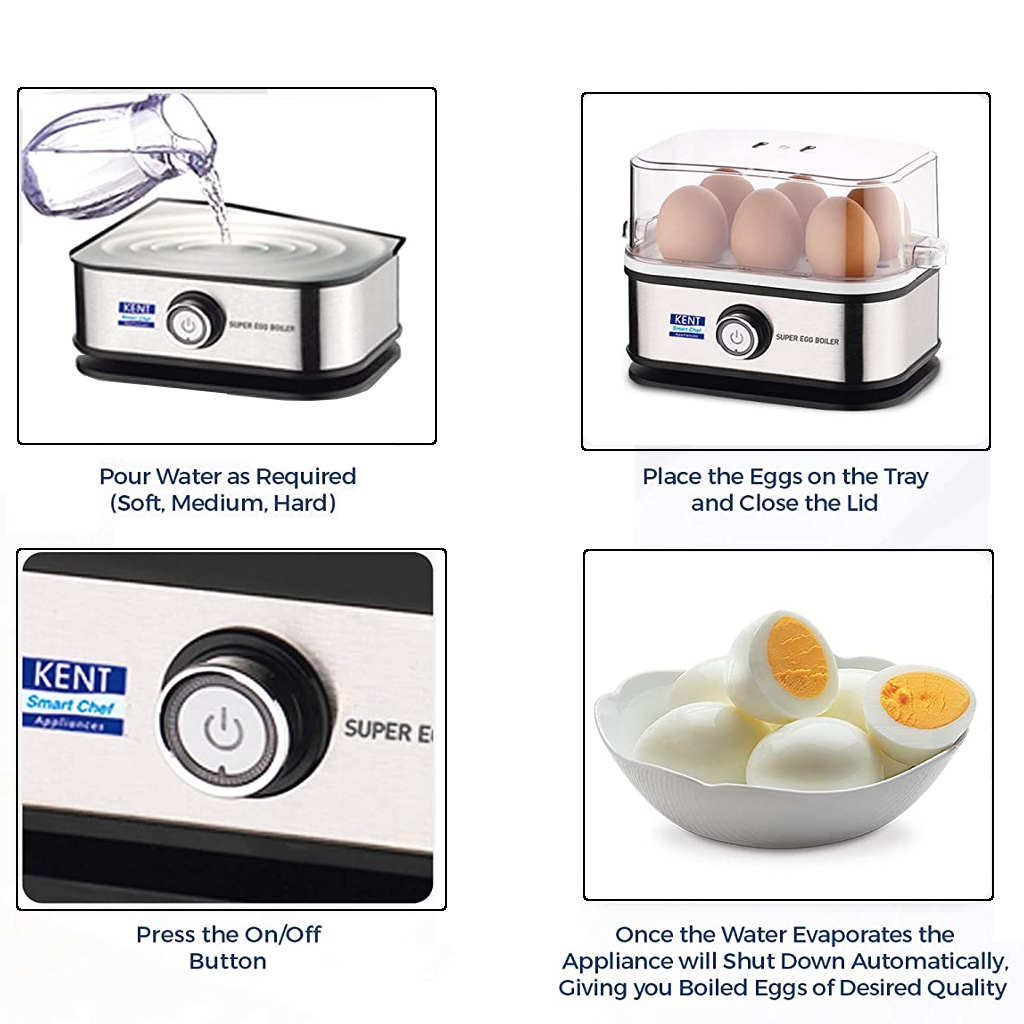 Kent Instant Egg Boiler 400W 16069