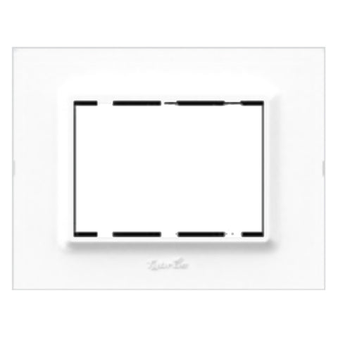 Fybros Arrow Modular Plate 3M Basic White W70003 
