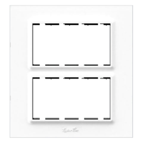 Fybros Arrow Modular Plate 8M-V Basic White W70007 