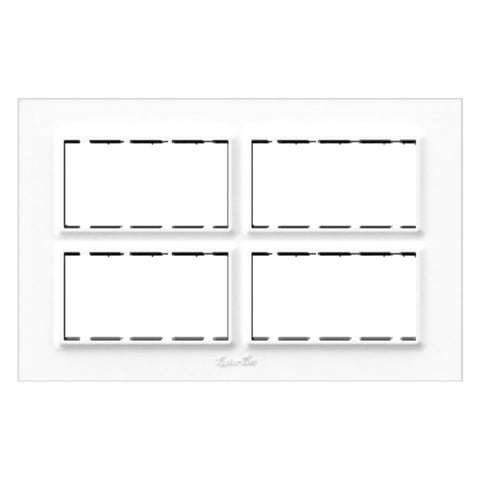 Fybros Arrow Modular Plate 16M Basic White W70010 