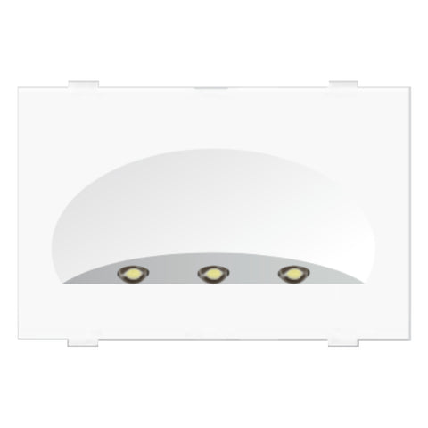 Fybros Wood-em Modular LED Foot Light 3 Module White W10042A 
