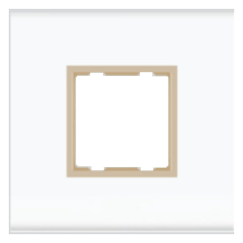 Fybros Axcent Modular Plate 2M Basic Ivory W20002 