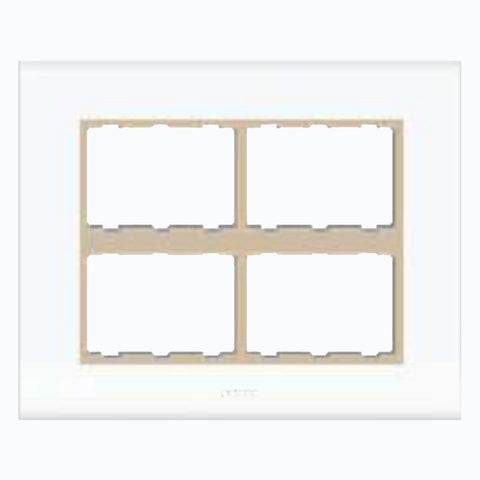 Fybros Axcent Modular Plate 12M-V Basic Ivory W20009 