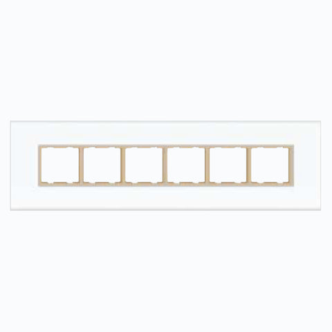 Fybros Axcent Modular Plate 12M-H Basic Ivory W20012 
