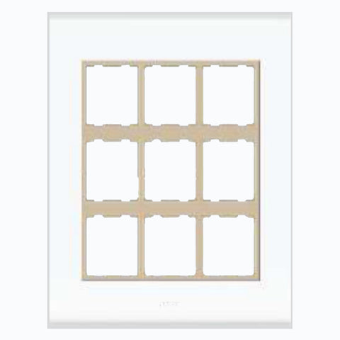 Fybros Axcent Modular Plate 18M-V Basic Ivory W20013 