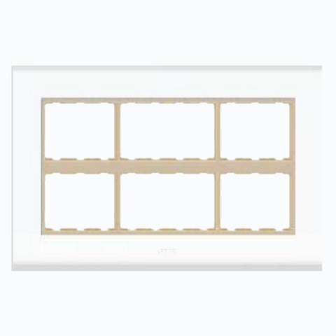 Fybros Axcent Modular Plate 20M Basic Ivory W20014 