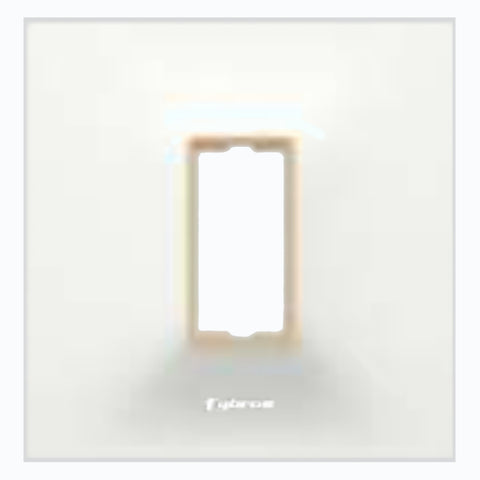 Fybros A-Nine Modular Plate 1M Basic Ivory W60001 