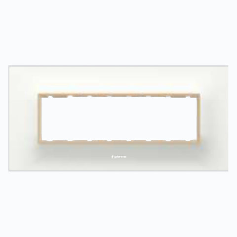 Fybros A-Nine Modular Plate 8M-W/P Basic Ivory W60006 