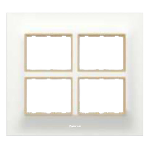 Fybros A-Nine Modular Plate 12M-V Basic Ivory W60009 