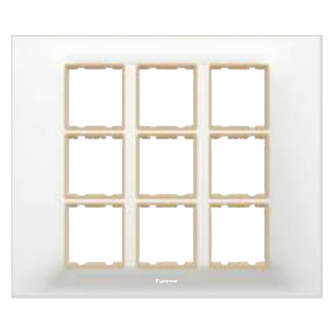 Fybros A-Nine Modular Plate 18M-H Basic Ivory W60011 