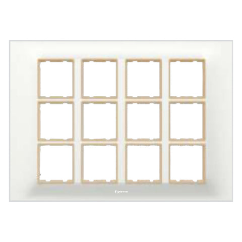 Fybros A-Nine Modular Plate 24M Basic Ivory W60015 