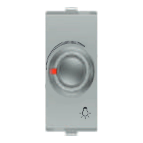 Fybros Favio Java Mini Dimmer 1 Module 240V Metallic F1051 