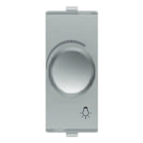 Fybros Favio Adora Mini Dimmer 1 Module 240V Metallic F1053 