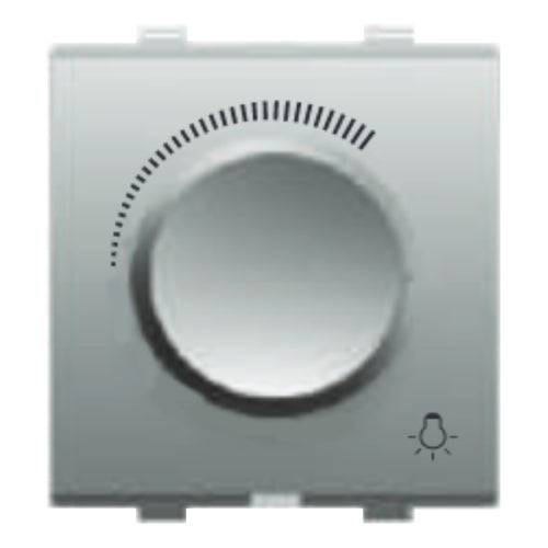 Fybros Favio Adora Mini Dimmer 2 Module 240V Metallic F1054 