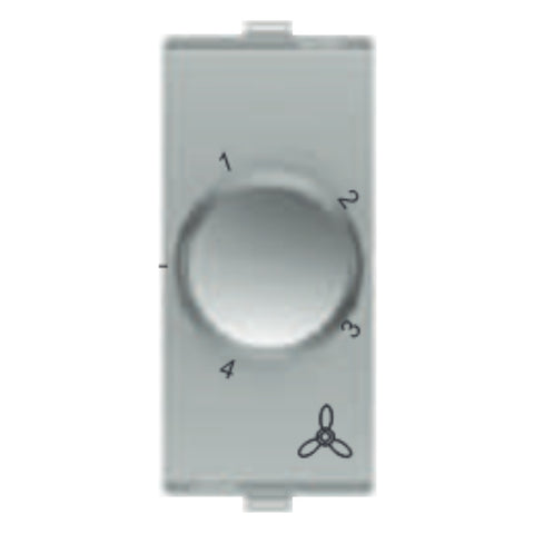 Fybros Favio Adora Mini Full Rotary Step Regulator 1 Module 4 Step Metallic F1058 