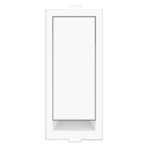 Fybros Wood-em Modular One Way Switch One Module 10Amp White W90001 