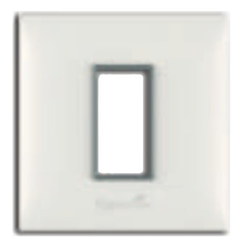 Fybros Florenza Modular Plates With Mounting Frames 1M Glacier White F2001 