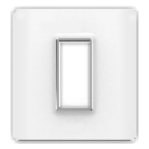 Fybros Flare Modular Plates With Mounting Frame 1M Mint White F9001 