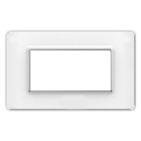 Fybros Flare Modular Plates With Mounting Frame 4M Mint White F9004 