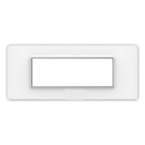 Fybros Flare Modular Plates With Mounting Frame 6M Mint White F9005 