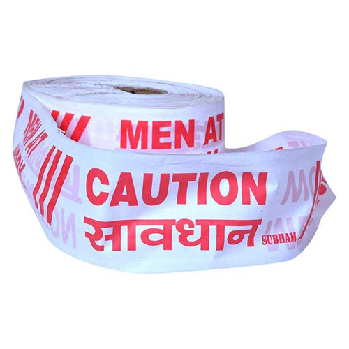 UDF Caution Tape 3Inch x 200M Red & White 