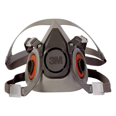 3M Half Face Mask Black 6200 