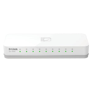 D-Link 8 Port 10/100 Mbps Unmanaged Switch DES-1008C 