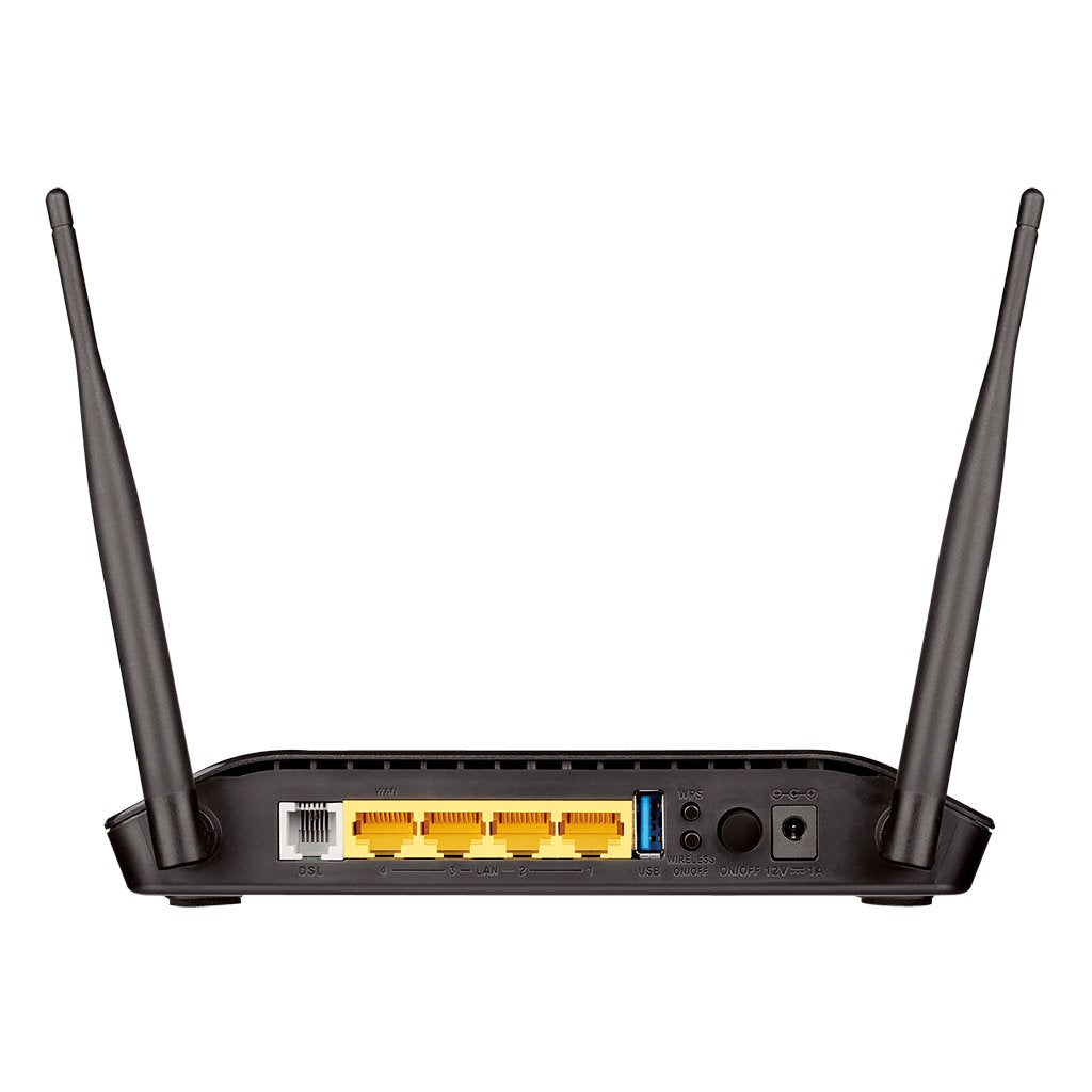 D-Link Wireless N 300 ADSL2+ Modem Router DSL-2750U