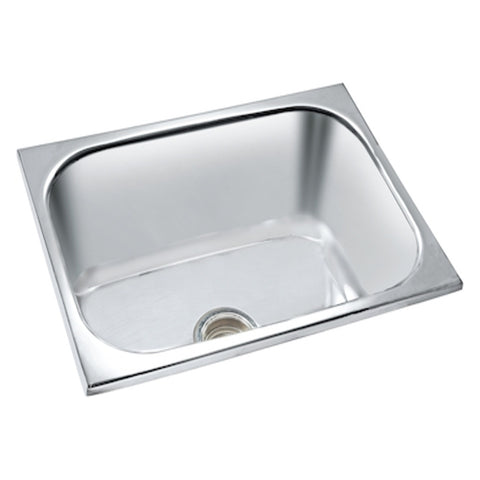 Parryware Coral Single Bowl Sink Folded Edge Gloss Finish C854899 
