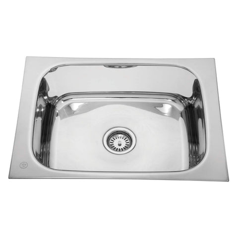 Parryware Eco Single Bowl Sink Folded Edge Gloss Finish C857181 
