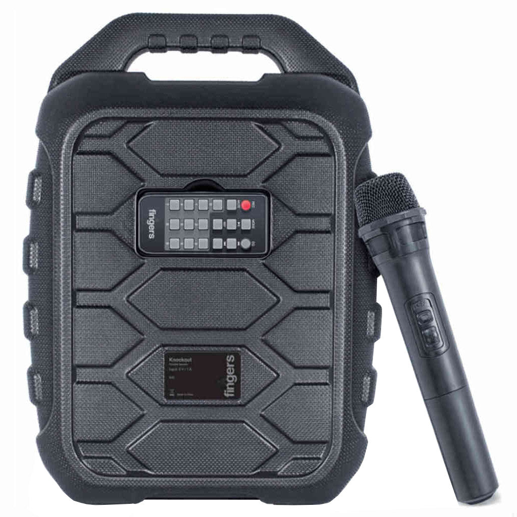Fingers Bluetooth Tower Speaker Black 32W Knockout